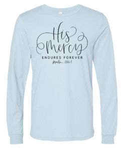Bella Canvas Long Sleeve Solid Color Tees -  His Mercy
