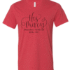 Bella Canvas Heather Color V-Neck Tees - His Mercy