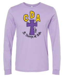 Bella Canvas Long Sleeve Solid Color Tees - CDA Doodle Cross