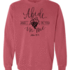 Comfort Colors Sweatshirt  - Abide In Me