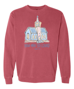 Comfort Colors Sweatshirt  - You Are So Loved
