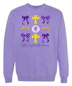 Comfort Colors Sweatshirt - CDA Coquette