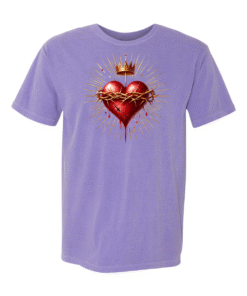 Comfort Colors Tee - Heart Of Christ