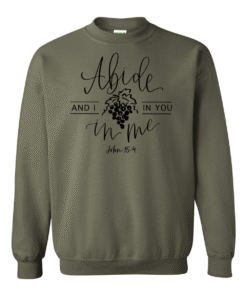 Gildan Sweatshirt - Abide In Me